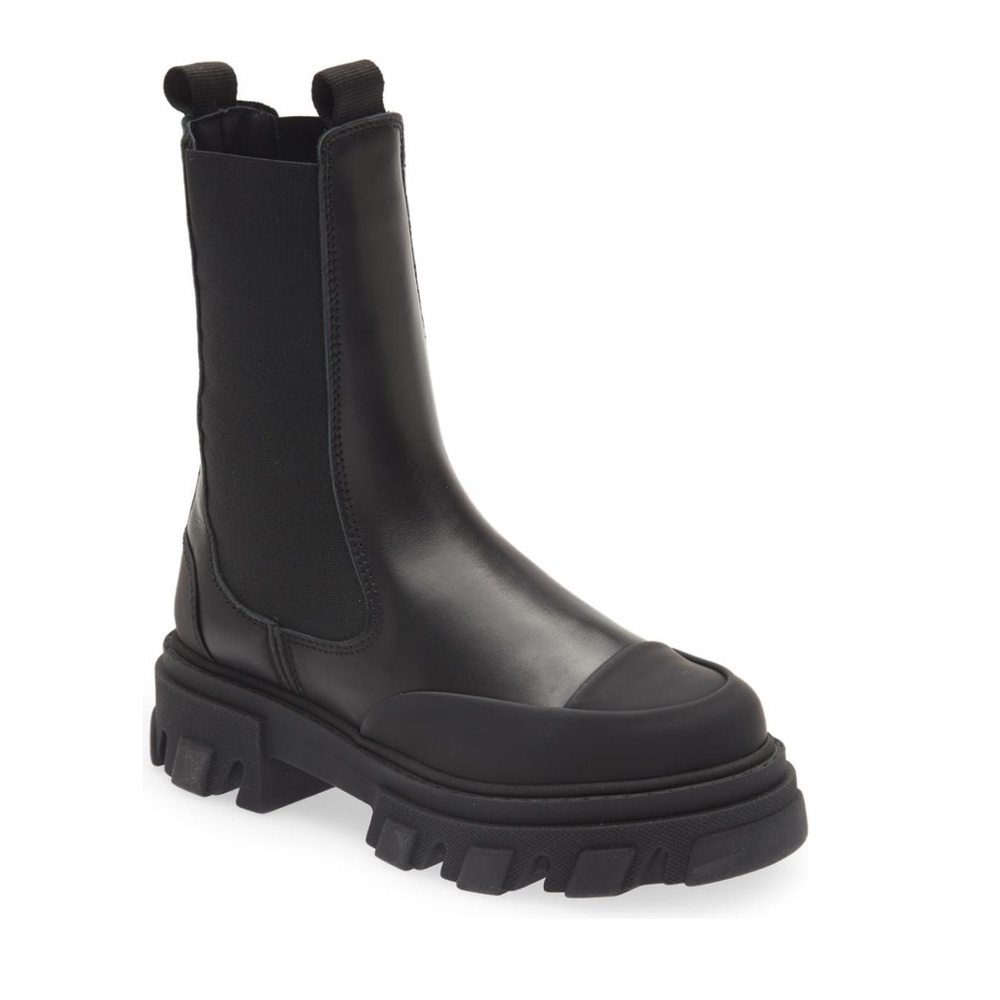 GANNI Black Chelsea Boot size 38